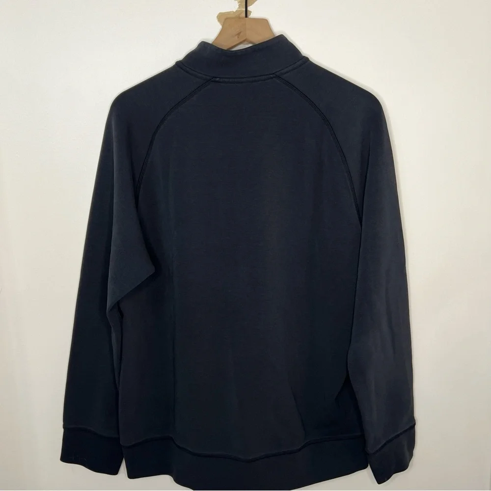 Ten Thousand Recover Mock Neck Sweatshirt Men's Size XL Black Casual Athleisure - Picture 2 of 5